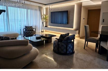 Apartment - 3 Bedrooms - 3 Bathrooms for rent in Park Side Residence - Zed Towers - Sheikh Zayed Compounds - Sheikh Zayed City - Giza