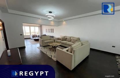 Apartment - 2 Bedrooms - 2 Bathrooms for rent in Ahmed Heshmat St. - Zamalek - Cairo