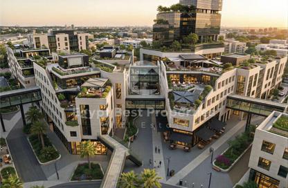 Whole Building - Studio - 5 Bathrooms for sale in North Teseen St. - The 5th Settlement - New Cairo City - Cairo