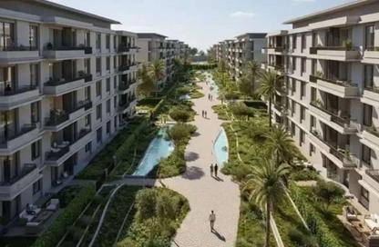 Apartment - 2 Bedrooms - 1 Bathroom for sale in Swan Lake Residence - 5th Settlement Compounds - The 5th Settlement - New Cairo City - Cairo