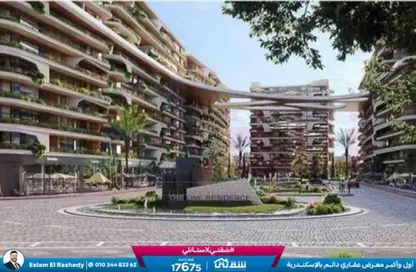 مساحات مكتبية - غرفة نوم - 1 حمام للبيع في ذا وان - سموحة - حي شرق - الاسكندرية