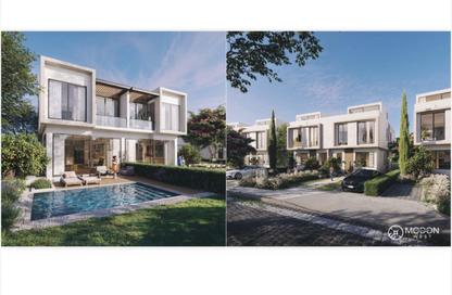 Twin House - 5 - 4 for sale in Villagio - 6 October City - Giza