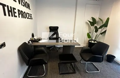 Office Space - Studio - 2 Bathrooms for rent in Bank Center Street - South Teseen St. - The 5th Settlement - New Cairo City - Cairo