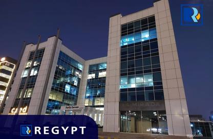 Office Space - Studio - 4 Bathrooms for rent in V90 - North Teseen St. - The 5th Settlement - New Cairo City - Cairo