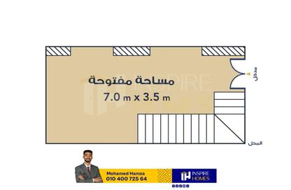 مساحات مكتبية - استوديو - 2 حمامات للبيع في محرم بك - حي وسط - الاسكندرية