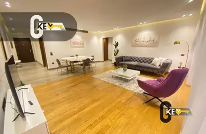 Apartment - 2 Bedrooms - 2 Bathrooms for rent in Lake View Residence 2 - 5th Settlement Compounds - The 5th Settlement - New Cairo City - Cairo