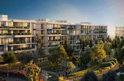 شاليه - 3 غرف نوم - 3 حمامات للبيع في مون ريزيدنس - فيفث سكوير - التجمع الخامس - مدينة القاهرة الجديدة - القاهرة