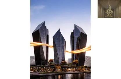 Office Space - 2 Bedrooms - 1 Bathroom for sale in Obsidier - Downtown Area - New Capital City - Cairo