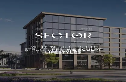 Office Space - Studio - 1 Bathroom for sale in Sector by Modad - Financial District - New Capital City - Cairo