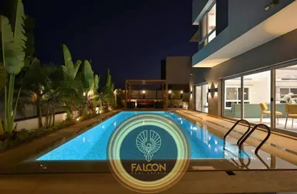 Townhouse - 1 Bedroom - 1 Bathroom for sale in El Patio Jade - New Capital Compounds - New Capital City - Cairo