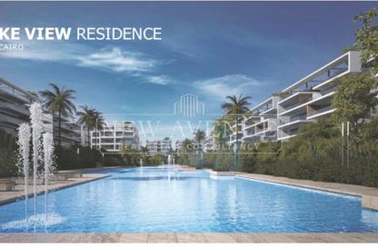 Apartment - 2 Bedrooms - 2 Bathrooms for sale in Lake View Residence - 5th Settlement Compounds - The 5th Settlement - New Cairo City - Cairo