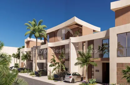 Townhouse - 3 Bedrooms - 4 Bathrooms for sale in Ramla Lakeside - Qesm Ad Dabaah - North Coast
