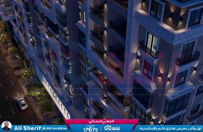 Apartment - 2 Bedrooms - 2 Bathrooms for sale in Smouha Square - Smouha - Hay Sharq - Alexandria