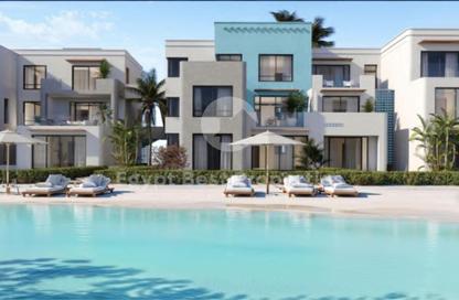 Chalet - 3 Bedrooms - 3 Bathrooms for sale in Beit Al Bahr - Sidi Heneish - North Coast Chalet - 3 Bedrooms - 3 Bathrooms for sale in Beit Al Bahr - Sidi Heneish - North Coast