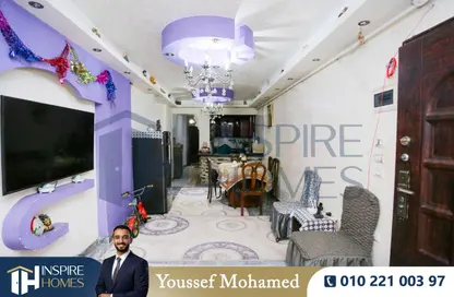 شقة - 2 غرف نوم - 1 حمام للبيع في العصافرة بحري - العصافرة - حي ثان المنتزة - الاسكندرية