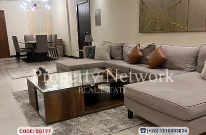Apartment - 2 Bedrooms - 2 Bathrooms for rent in Lake View Residence - 5th Settlement Compounds - The 5th Settlement - New Cairo City - Cairo
