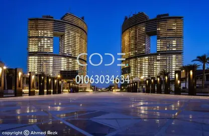 شقة - غرفة نوم - 1 حمام للبيع في ذا جيت تاورز - مدينة العلمين الجديدة - العلمين - الساحل الشمالي