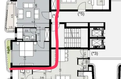 شقة - 1 حمام للبيع في باديه بالم هيلز - كمبوندات 6 أكتوبر - مدينة 6 أكتوبر - الجيزة