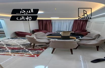 Apartment - 3 Bedrooms - 2 Bathrooms for rent in Taha Hussein St. - El Nozha El Gadida - El Nozha - Cairo