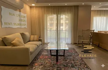 Apartment - 3 Bedrooms - 3 Bathrooms for rent in Stone Residence - 5th Settlement Compounds - The 5th Settlement - New Cairo City - Cairo