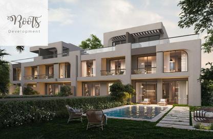 Townhouse - 4 Bedrooms - 5 Bathrooms for sale in 97 Hills - New Capital Compounds - New Capital City - Cairo