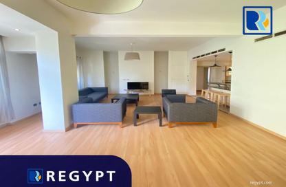 Apartment - 2 Bedrooms - 2 Bathrooms for rent in Taha Hussein St. - Zamalek - Cairo