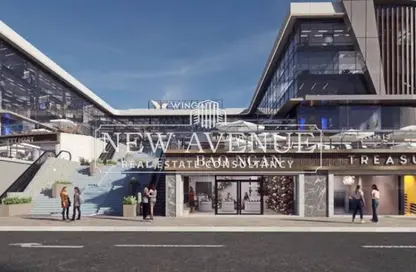 Retail - Studio - 2 Bathrooms for sale in Wingate - North Teseen St. - The 5th Settlement - New Cairo City - Cairo