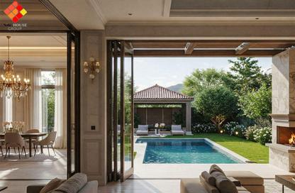 Villa - 7+ Bedrooms - 7+ Bathrooms for sale in New Giza - Cairo Alexandria Desert Road - 6 October City - Giza