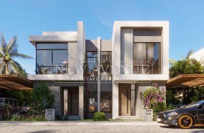 Twin House - 3 Bedrooms - 4 Bathrooms for sale in Azha North - Ras Al Hekma - North Coast