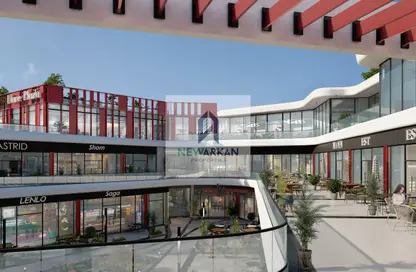 Office Space - 3 Bedrooms - 1 Bathroom for sale in Al Bostan St. - 9th District - Sheikh Zayed City - Giza