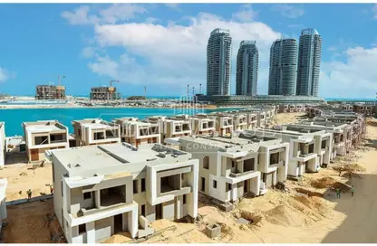 Chalet - 2 Bedrooms - 3 Bathrooms for sale in Palm Hills New Alamein - New Alamein City - Al Alamein - North Coast Chalet - 2 Bedrooms - 3 Bathrooms for sale in Palm Hills New Alamein - New Alamein City - Al Alamein - North Coast