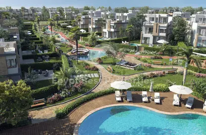 Apartment - 2 Bedrooms - 2 Bathrooms for sale in Palm Hills New Cairo - 5th Settlement Compounds - The 5th Settlement - New Cairo City - Cairo