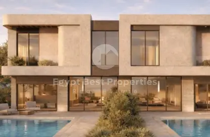 Townhouse - 4 Bedrooms - 4 Bathrooms for sale in Forty West - Sheikh Zayed Compounds - Sheikh Zayed City - Giza