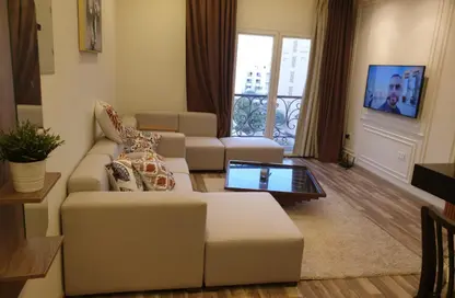Apartment - Studio - 2 Bathrooms for rent in Garden Residence - Hyde Park - New Cairo City - Cairo