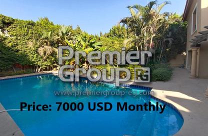 Villa - 5 Bedrooms - 5 Bathrooms for rent in Katameya Heights - El Katameya Compounds - El Katameya - New Cairo City - Cairo