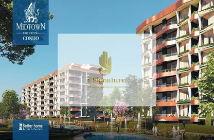 Apartment - 3 Bedrooms - 2 Bathrooms for sale in Midtown Condo - New Capital Compounds - New Capital City - Cairo
