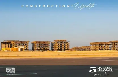 شاليه - 2 غرف نوم - 2 حمامات للبيع في مارسيليا بيتش 5 - راس الحكمة - الساحل الشمالي