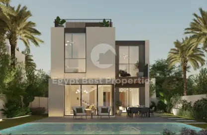 Townhouse - 3 Bedrooms - 3 Bathrooms for sale in Creek Town - The 1st Settlement - New Cairo City - Cairo