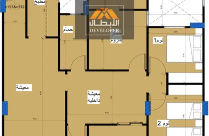 شقة - 3 غرف نوم - 2 حمامات للبيع في حي الحجاز - الغردقة - محافظة البحر الاحمر شقة - 3 غرف نوم - 2 حمامات للبيع في حي الحجاز - الغردقة - محافظة البحر الاحمر