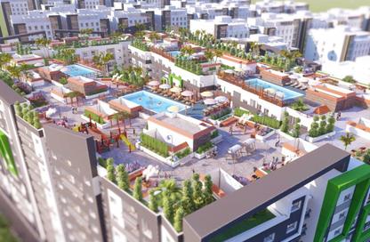 Apartment - 2 Bedrooms - 2 Bathrooms for sale in Al Gamaa Al Haditha St. - Al Hadaba Al Wosta - Mokattam - Cairo