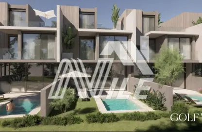 Townhouse - 5 Bedrooms - 5 Bathrooms for sale in Modon Golf Town - The 6th Settlement - New Cairo City - Cairo