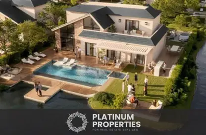 فيلا - 3 غرف نوم - 3 حمامات للبيع في جريان - مدينة زايد الجديدة - الشيخ زايد - الجيزة