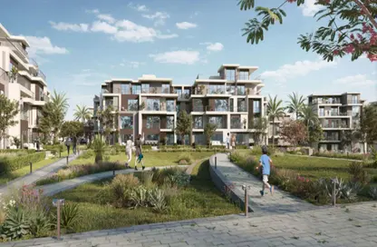 تاون هاوس - 3 غرف نوم - 3 حمامات للبيع في سولانا - مدينة زايد الجديدة - الشيخ زايد - الجيزة