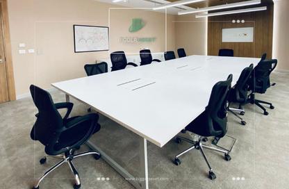 Office Space - Studio - 2 for rent in Bank Center Street - South Teseen St. - The 5th Settlement - New Cairo City - Cairo