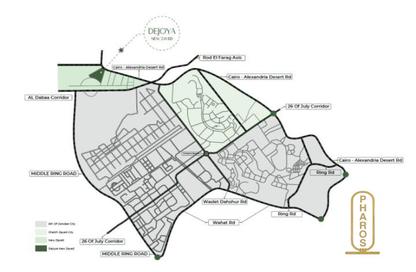 Apartment - 1 Bedroom - 1 Bathroom for sale in DeJoya Residence - New Zayed City - Sheikh Zayed City - Giza