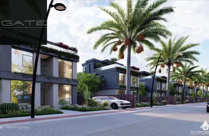 منزل مزدوج - 3 غرف نوم - 5 حمامات للبيع في سعادة - التجمع الاول - مدينة القاهرة الجديدة - القاهرة