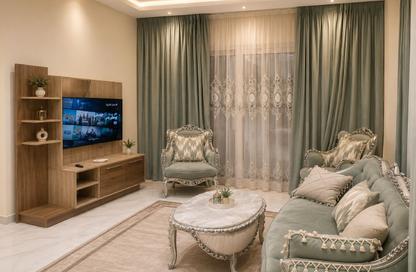Apartment - 3 Bedrooms - 3 Bathrooms for rent in South Lotus - El Lotus - New Cairo City - Cairo