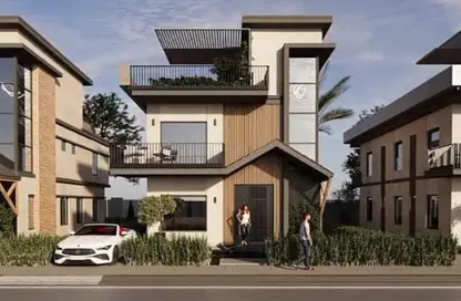 فيلا - 4 غرف نوم - 5 حمامات للبيع في شارع حوض 3 - الحزام الاخضر - مدينة 6 أكتوبر - الجيزة