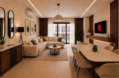 Apartment - 2 Bedrooms - 2 Bathrooms for rent in The Square - 5th Settlement Compounds - The 5th Settlement - New Cairo City - Cairo