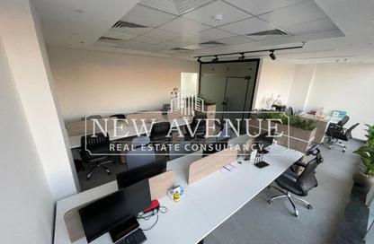 Office Space - 3 Bedrooms - 4 Bathrooms for rent in Cairo Festival City - North Investors Area - New Cairo City - Cairo